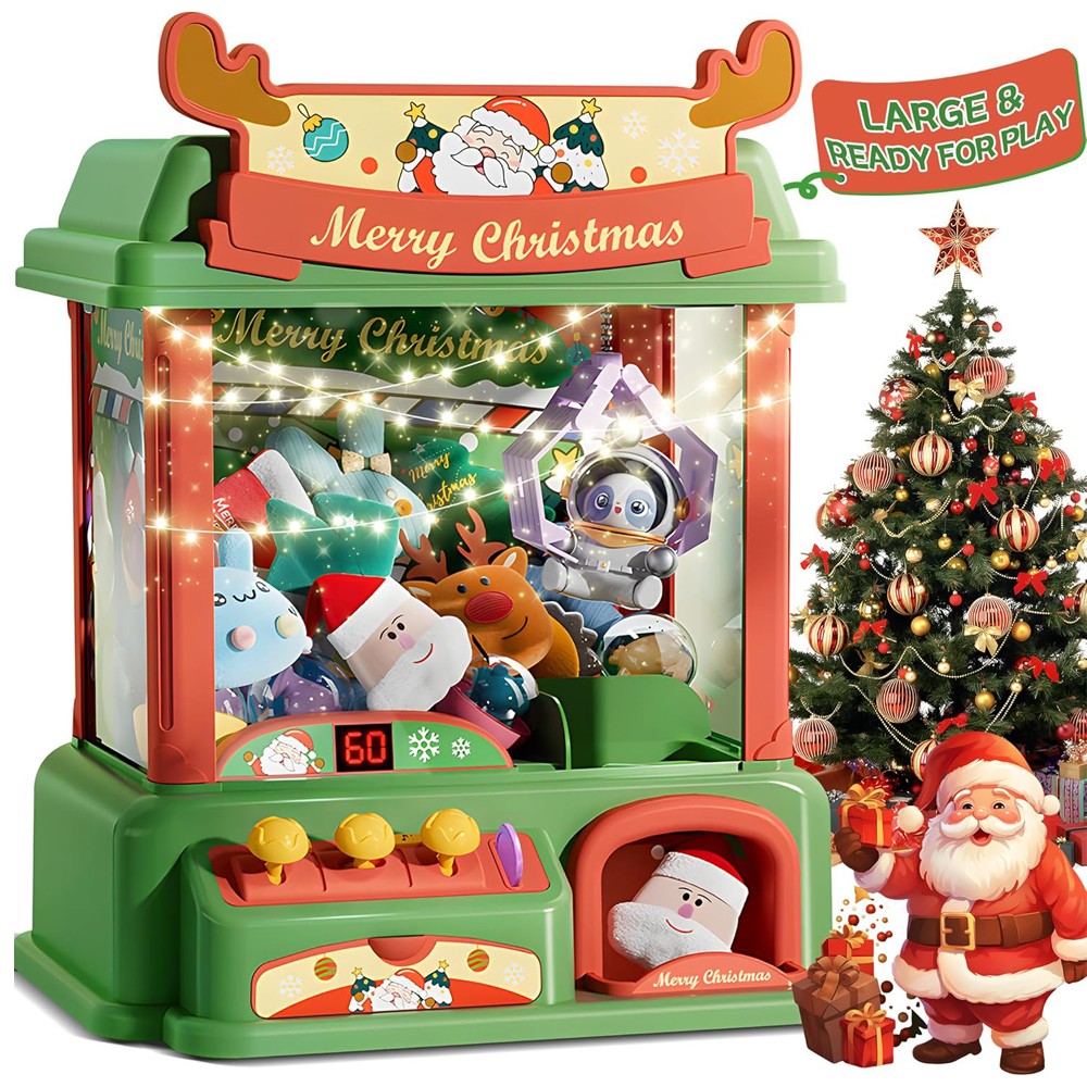 Vending Arcade Games - Machine à griffes de Noël pour