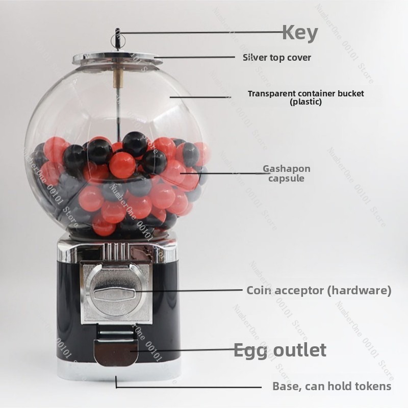 Prize Capsule Toy Machine - Machine à capsules Gacha de 25