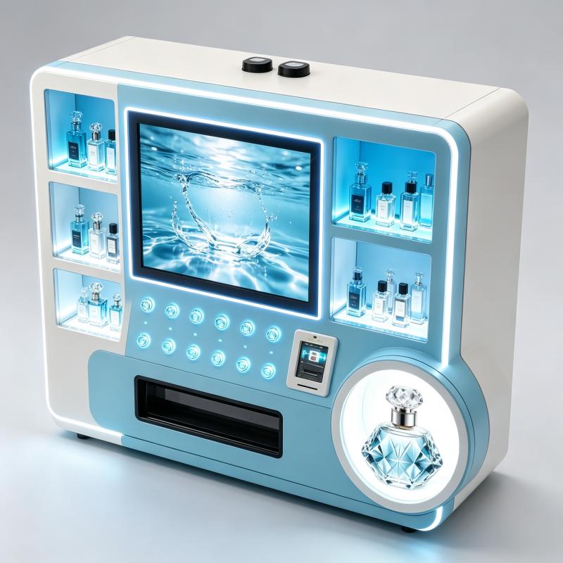 Vending Machine Qr Code - Distributeur automatique de parfum à écran