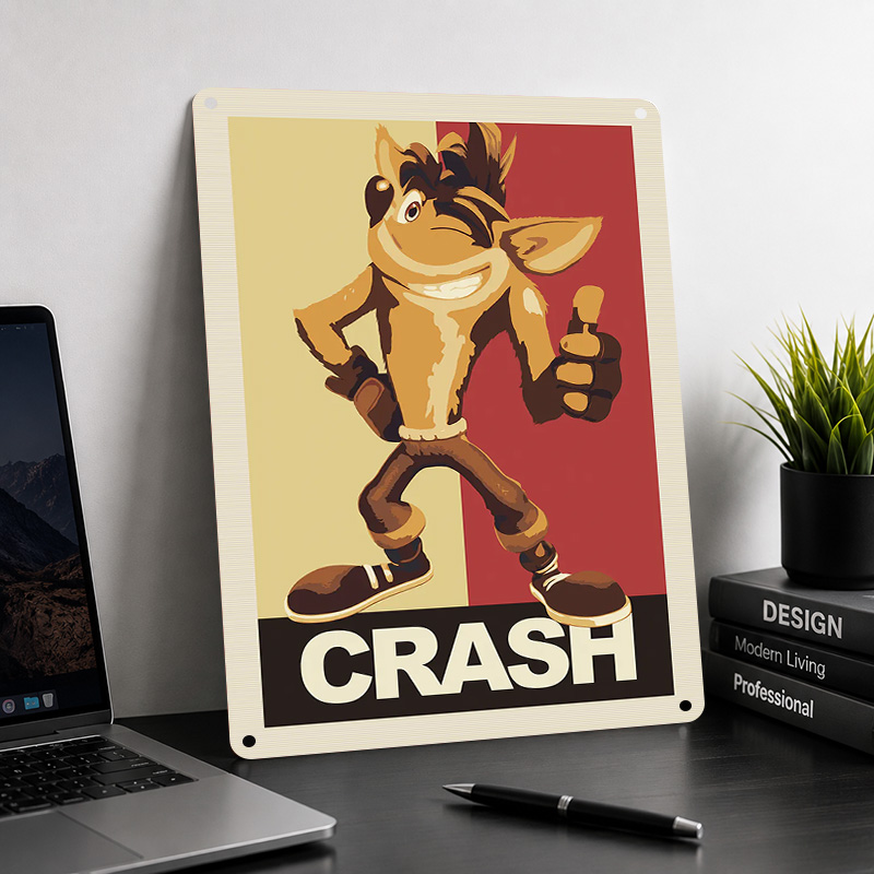 Affiches texturées Crash Bandi - Arcade Quest avis et prix